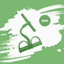 Load image into Gallery viewer, Fit™: 4-Tube Pedal Fitness Rope for Woman & Men - Fitness Gum 4 Tube Resistance Bands Latex Pedal Exerciser Sit-up Pull Rope Expander Elastic Bands Yoga equipment Pilates Workout