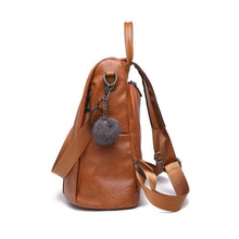 Load image into Gallery viewer, PREMIUM™ Premium Leather Three Way Anti-Thief Women's Backpack
